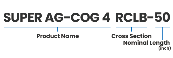 高级切边楔形齿状农用 V 带（SUPER AG-COG 4）